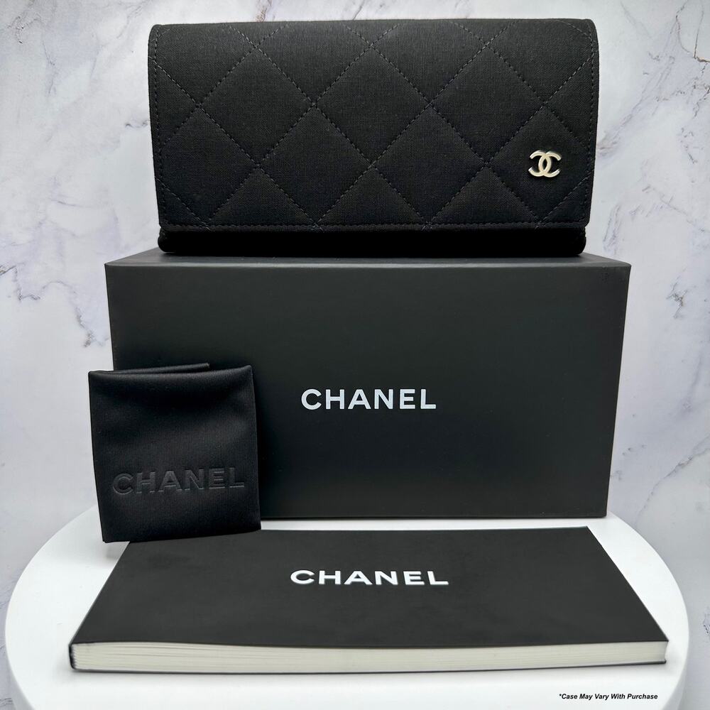 New CHANEL Sunglasses Gold Metal Grey Polarized Aviator Pilot Pearls Authentic - Picture 5 of 5
